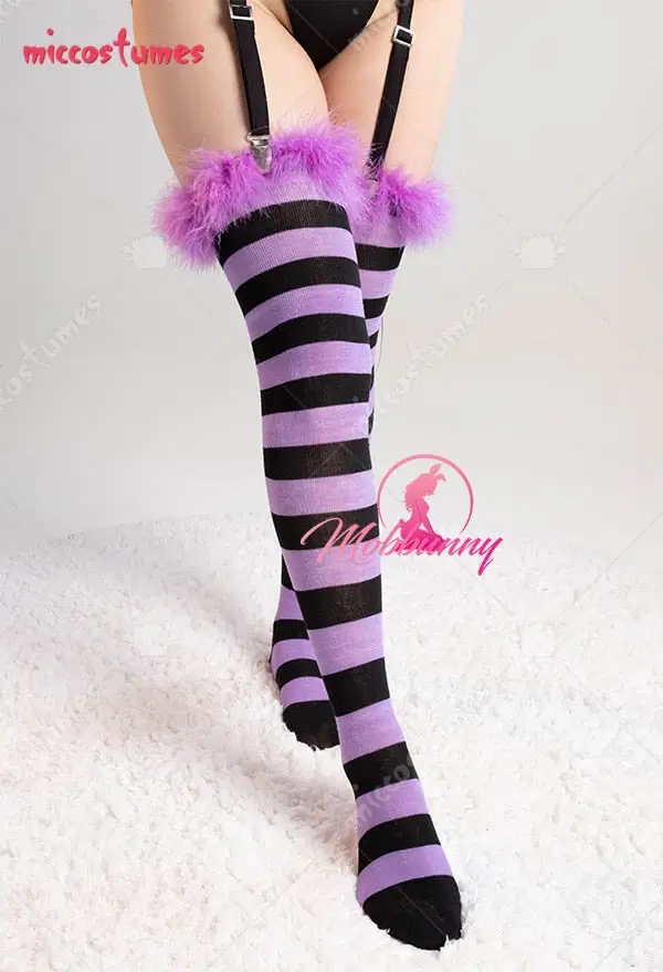 Purple Playboy Bunny Costume - Image 7
