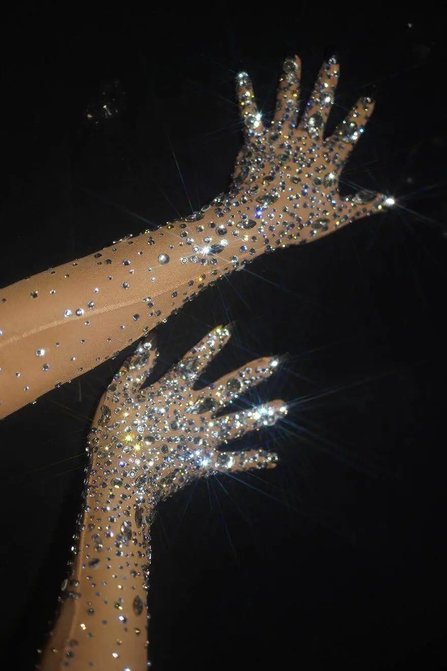 Sexy Bling Gloves - Image 4