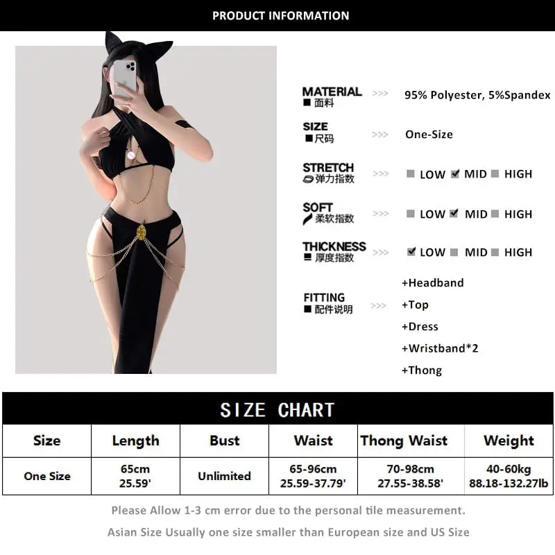 Sexy Cat Woman Costume - Image 4