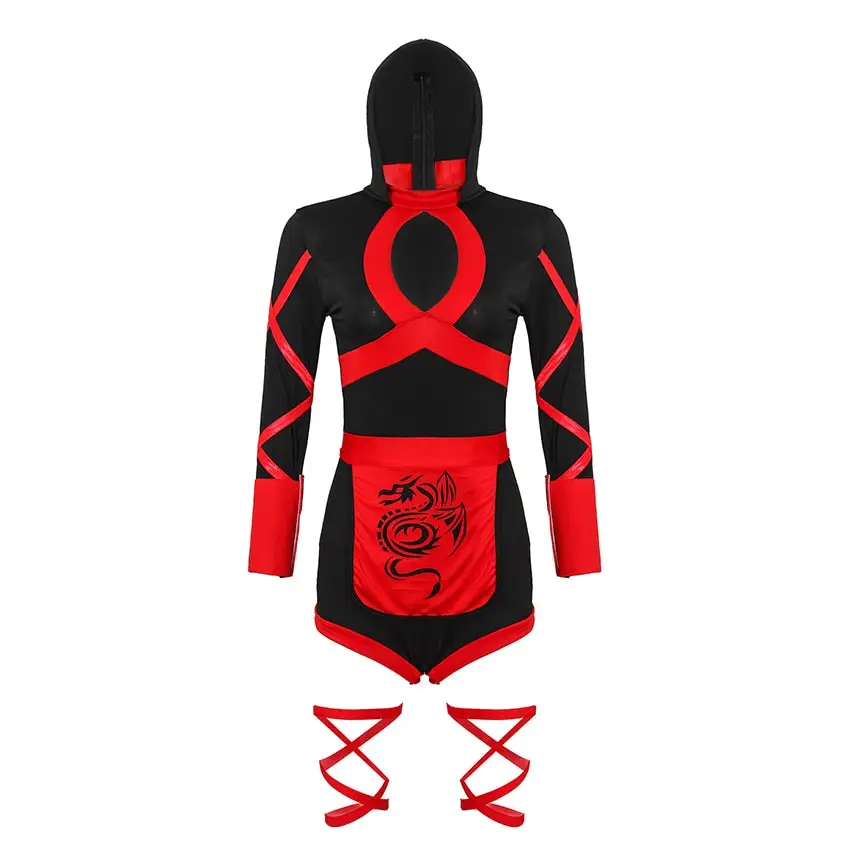 Sexy Dragon Ninja Costume - Image 3