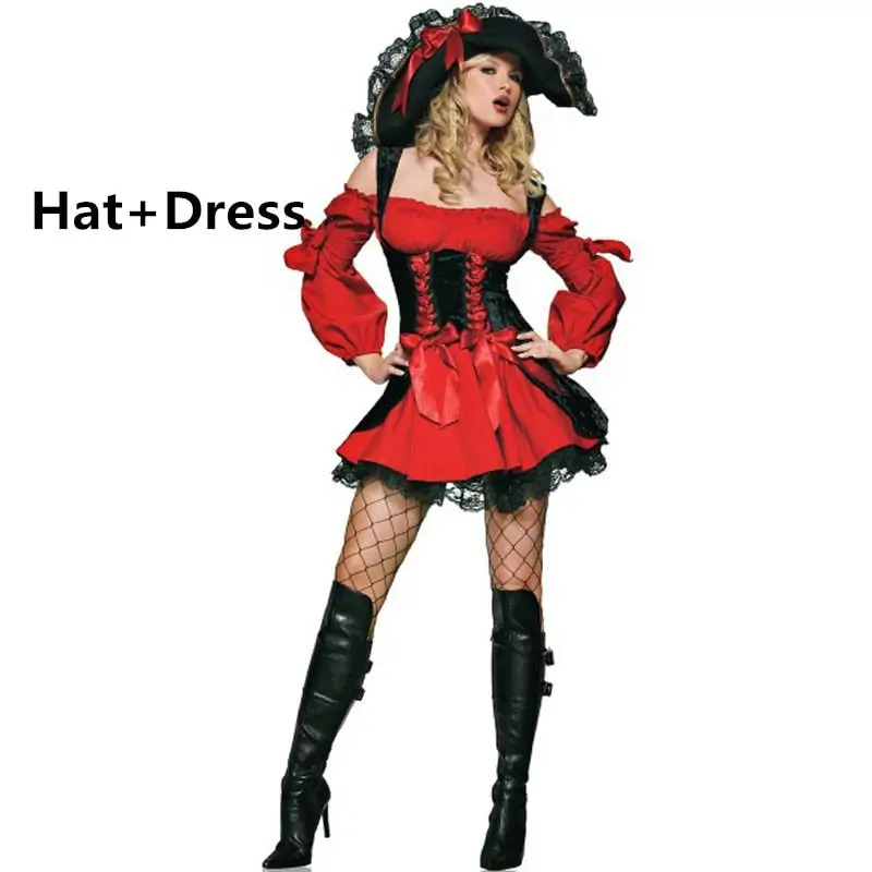 Sexy Female Pirate Costume - Image 4