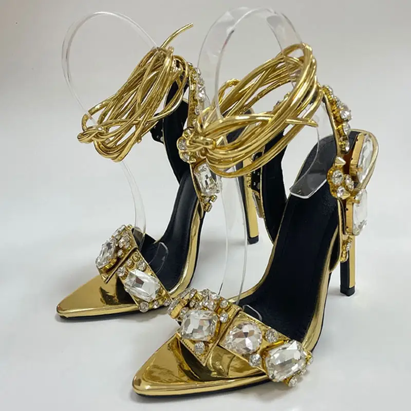 Sexy Gold Shoes - Image 5