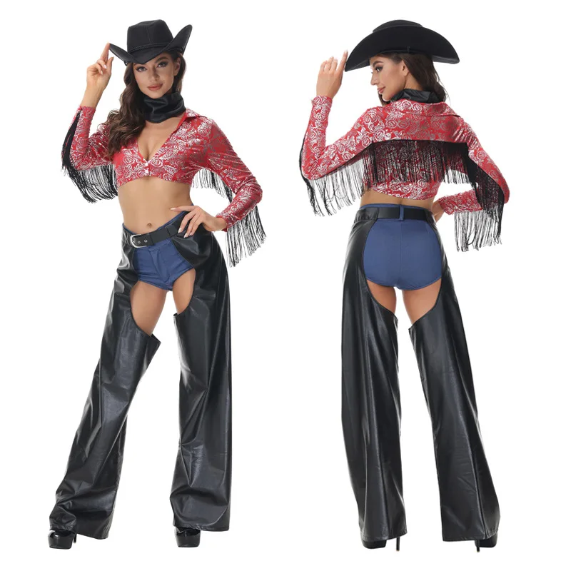 Sexy Halloween Cowgirl - Image 3